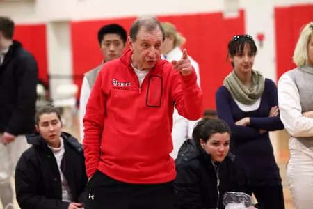 Head coach Yury Gelman led the Red Storm to a sixth-place finish at the 2015 NCAA Fencing Championships.