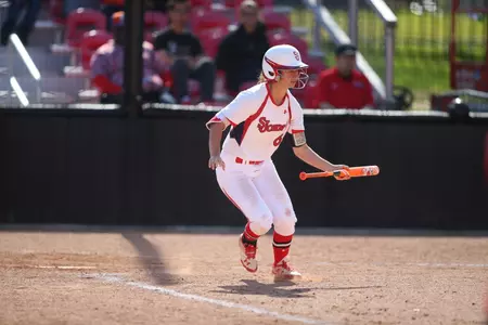 Yvonne Rericha broke a 6-6 tie in the sixth inning of game one with a two-run double.