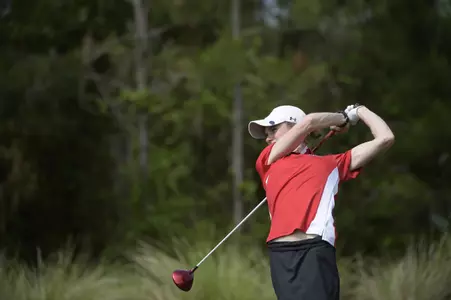 Junior Saskia Sterud is in tied for sixth place.