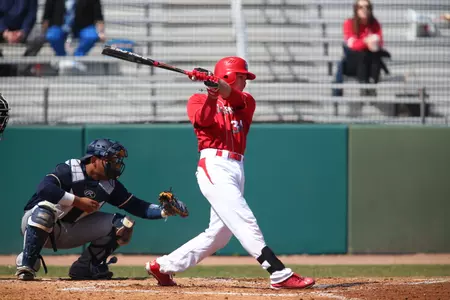 Troy Dixon was 1-for-3 for the Red Storm.