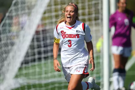 Rachel Daly scored 50 goals during her three-year St. John's career