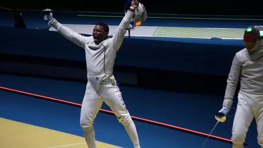 Daryl Homer took the silver medal in Men's individual saber on Wednesday night.