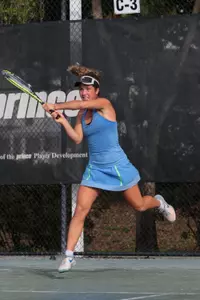Freshman Jessica Livianu went 4-0 and captured her first-ever individual championship as a collegiate tennis player
