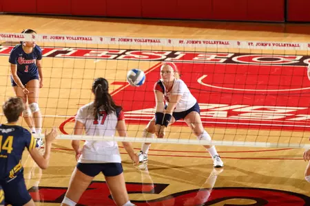 Lexie Lobdell registered a career-high nine digs.