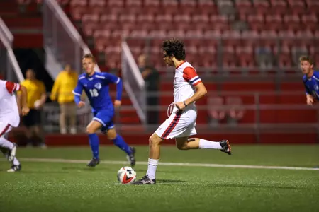 Filippo Ricupati connects on his penalty kick in the 68th minute