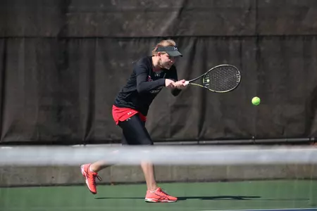 Senior Anna Morozova has won six straight singles matches.