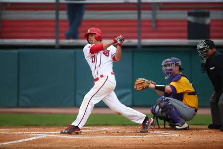 John Valente hit .556 over four games last week