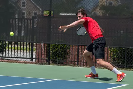 Senior Roberto Livi defeated his third ranked opponent this season against William & Mary.
