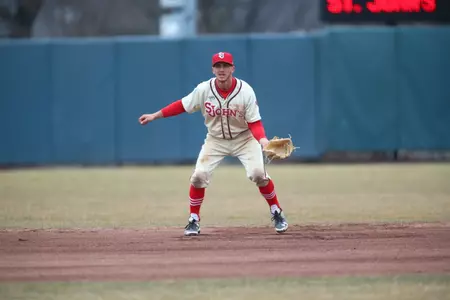 Jesse Berardi hit a three-run home for the Red Storm on Wednesday