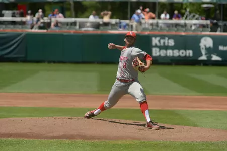Sean Mooney (8) picked up the loss despite allowing just two runs in 5.2 innings