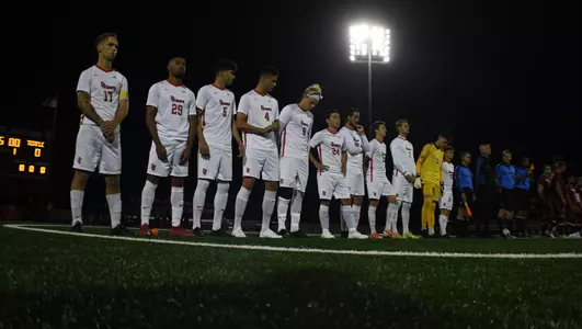 Photos from the men's soccer team's 1-0 win over Temple on Oct. 8 at Belson Stadium. Tani Oluwaseyi (14) provided the game-winner for the Red Storm in the team's 10th victory of the season.