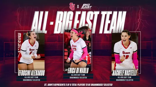 SJUVB All-BIG EAST Team