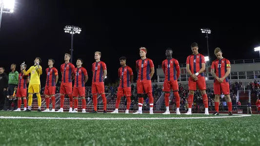 Photos from the team's 3-0 loss to Georgetown on Oct. 23.