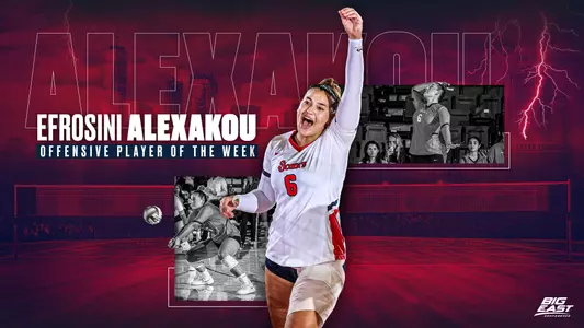 Alexakou Offensive Player of the Week
