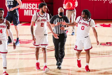 Julian Champagnie and Posh Alexander