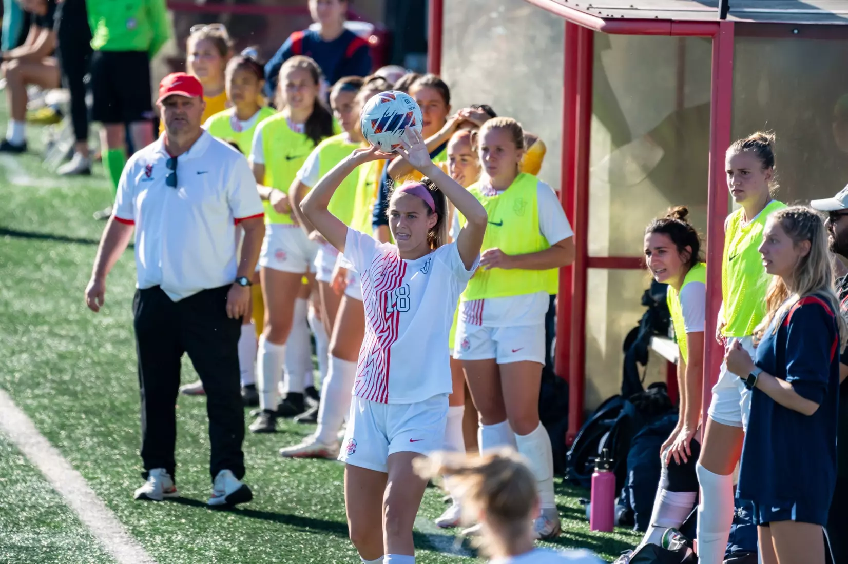 Isabelle Aviza scored the game-tying goal, her third of the season.