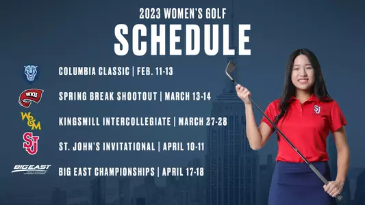 2023 WGolf Schedule
