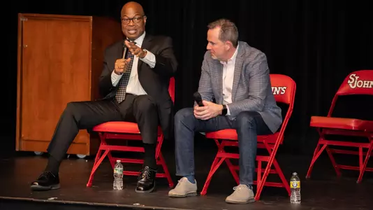 John Shea and Dave Sims