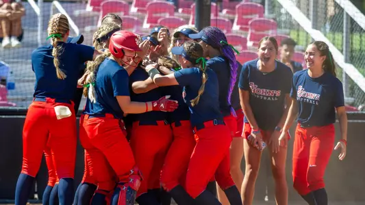 Softball HR Celebration