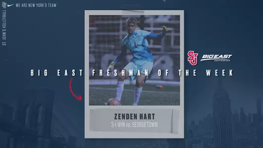 Hart BE Player of the Week