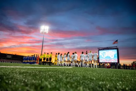 St, John's battled Seton Hall at Belson Stadium on Thursday night