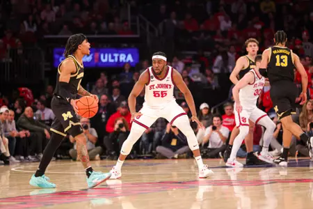 Drissa Traore registered seven points, including one 3-pointer to go along with four rebounds in 15 minutes off of the bench.