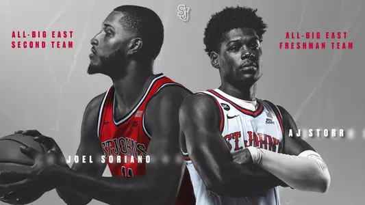 All BIG EAST Honors AJ Storr Joel Soriano