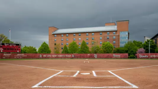 Gloomy Red Storm Field