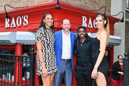 The St. John's women's basketball team hosted "An Afternoon with St. John's Women's Basketball" at Rao's on Wednesday afternoon.