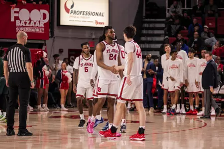 Zuby Ejiofor tallied eight points and six rebounds in 28 minutes off the bench.