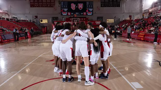 WBB Team Huddle Photo