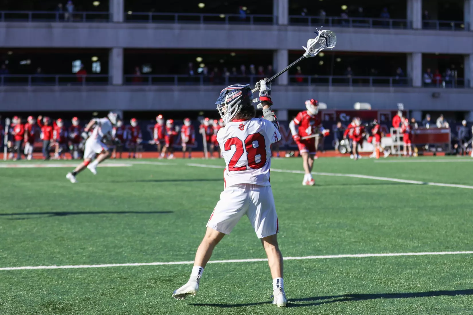 Adiran Nowak scored three goals on Saturday