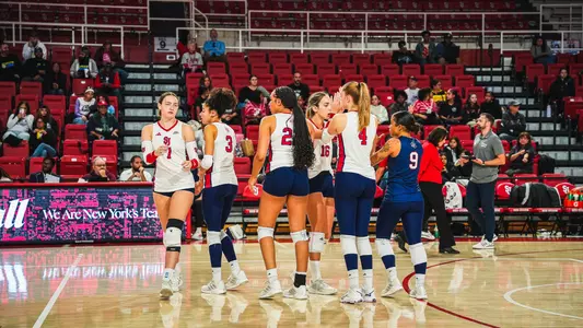Volleyball during 3-1 victory over Seton Hall, 10/14/25