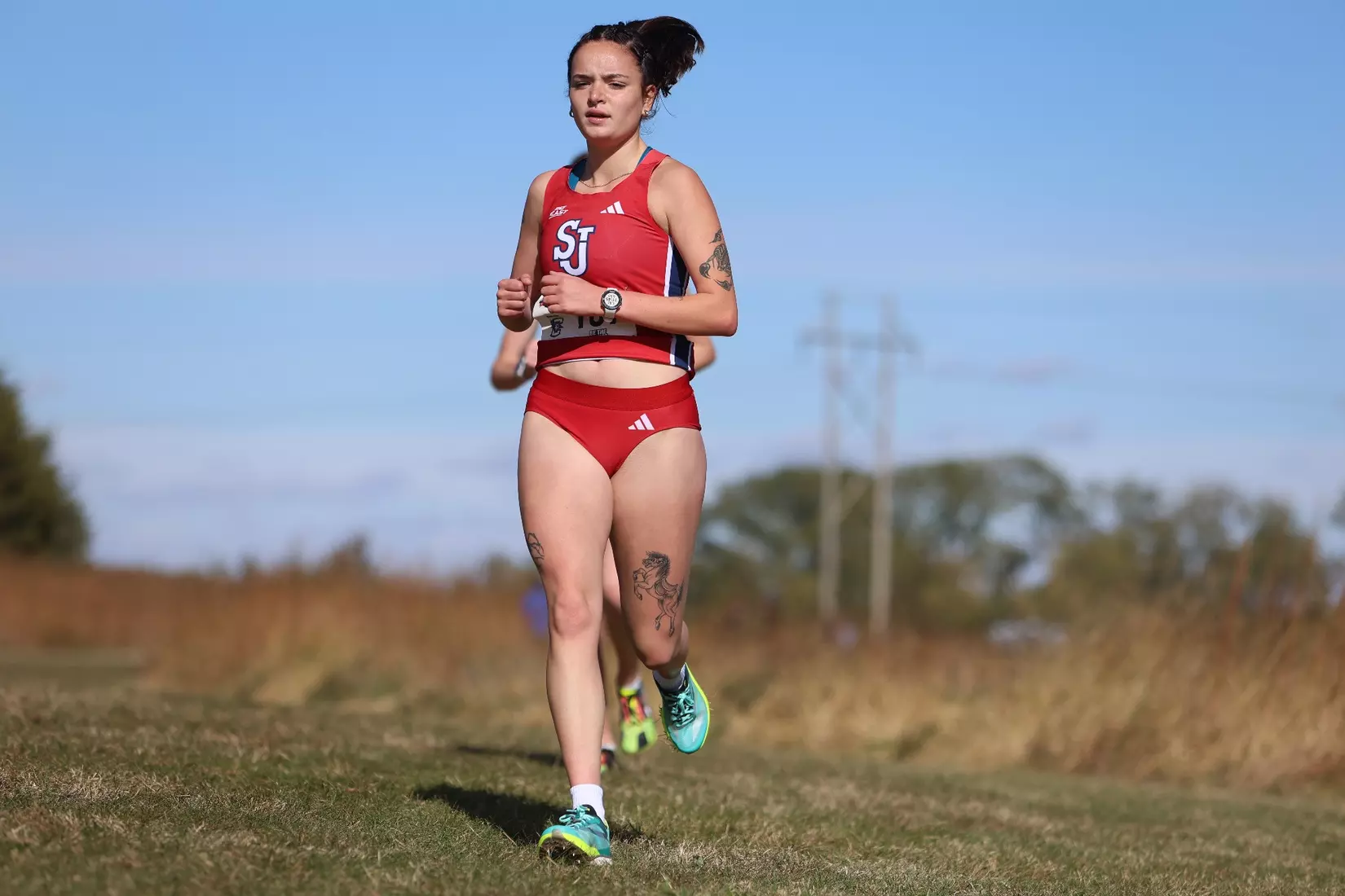 St. John's cross country at the 2025 BIG EAST XC Championships.