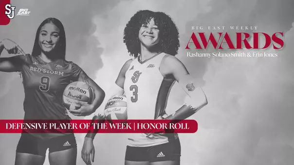 SolanoSmith/Jones BIG EAST Weekly Honor Roll
