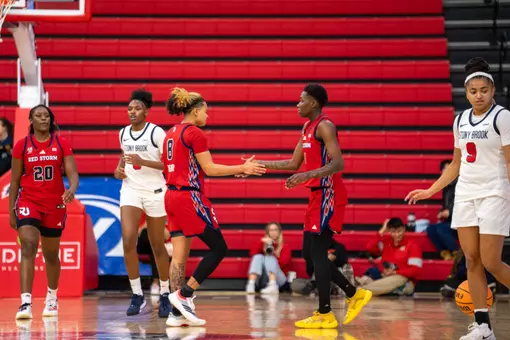 Graduate guard Shaulana Wagner and junior guard Beautiful Waheed combined for 22 points and four assists to lead the Red Storm's backcourt.