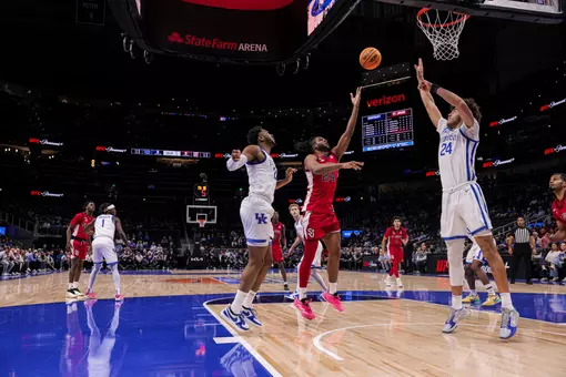 The Red Storm finished with 20 points in the paint.