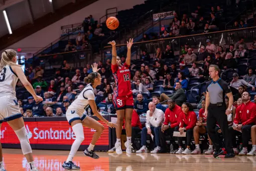 Kyla Hayes scored two points in eight minutes of play.