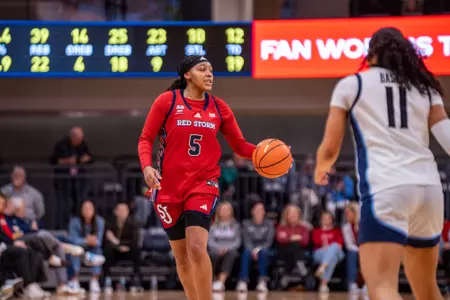 Jailah Donald contributed two points, two rebounds and three assists against the Wildcats.