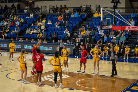 Janeya Grant attempts a free throw