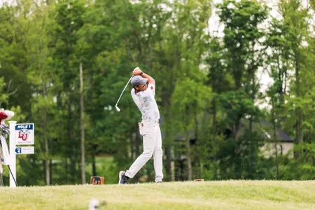 Peicheng Chen shot even par, 70, to tie for 20th place after the first round at NCAA Regionals