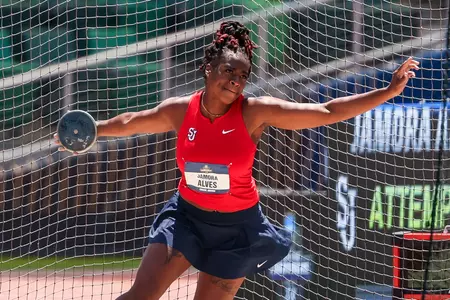 Jamora Alves finishes 19th in the country at the 2025 NCAA Track & Field Championships