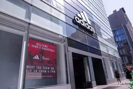 The St. John's Athletic Department and adidas hosted a store event on Wednesday to celebrate its new partnership