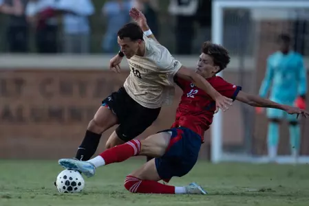 The St. John's men's soccer team battled No. 5 Wake Forest to a scoreless draw on Sunday night, 0-0