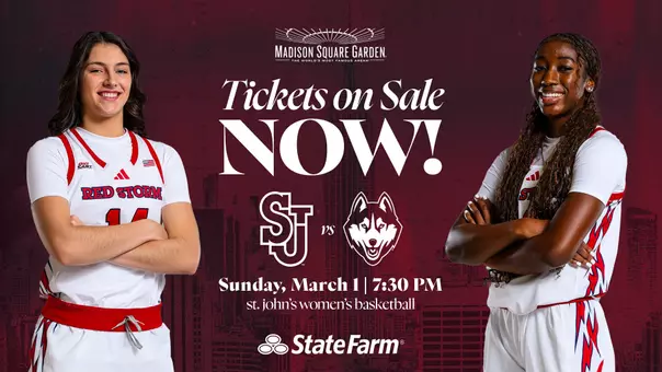 Tickets On Sale MSG Game- WBB vs. UConn 3.1.26