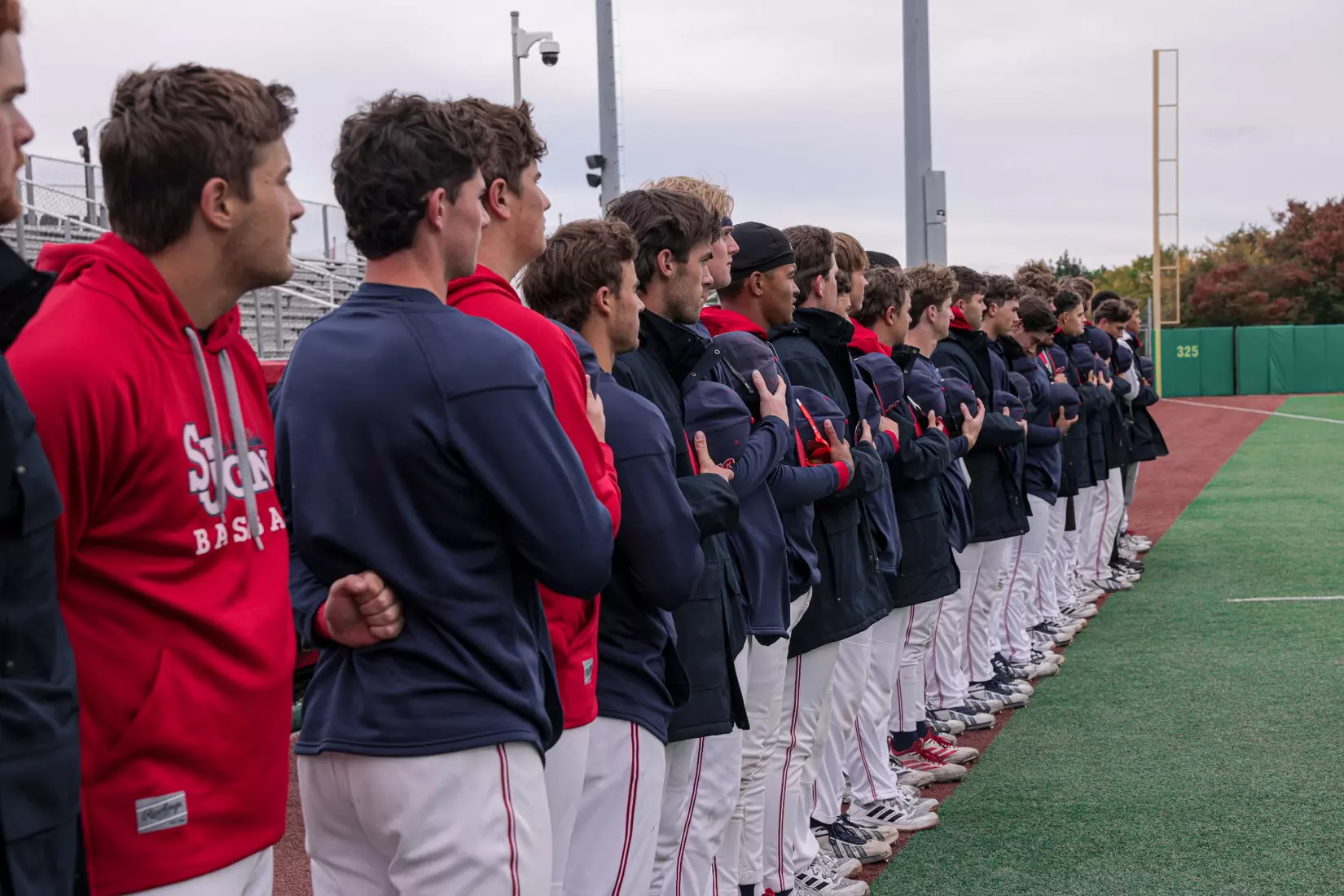 On Saturday, Oct. 17, St. John’s Baseball held a special ceremony honoring the legacy of former Johnnies Michael Weinberg and Anthony Varvaro.
Today and always, St. John’s Baseball will remember the incredible acts of service and courage from both Michael and Anthony.