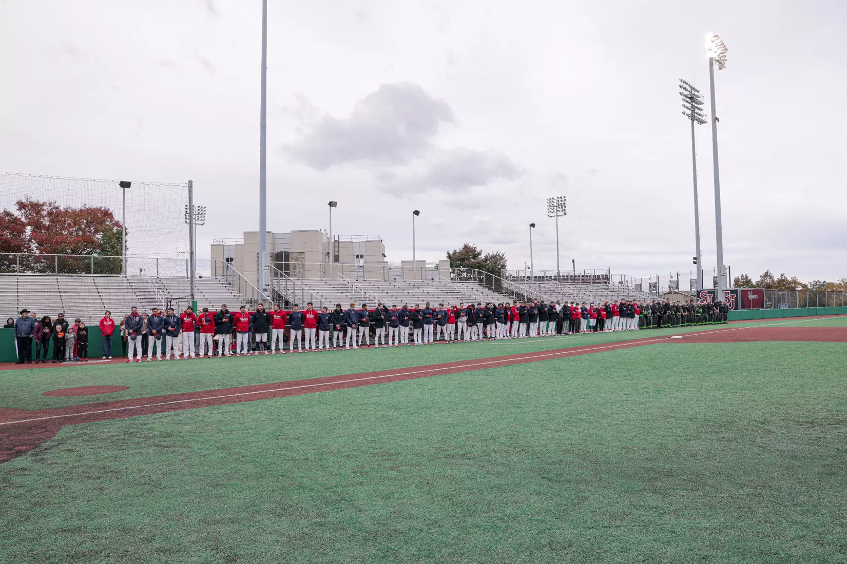 St. John's Baseball honoring the legacy of Michael Weinberg and Anthony Varvaro.