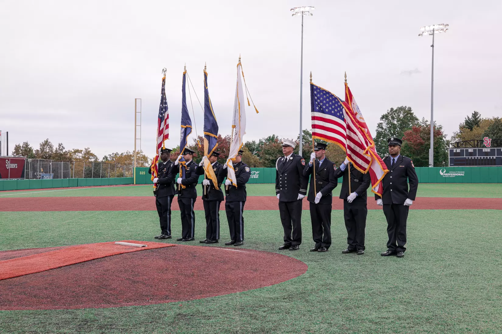St. John's Baseball honoring the legacy of Michael Weinberg and Anthony Varvaro.