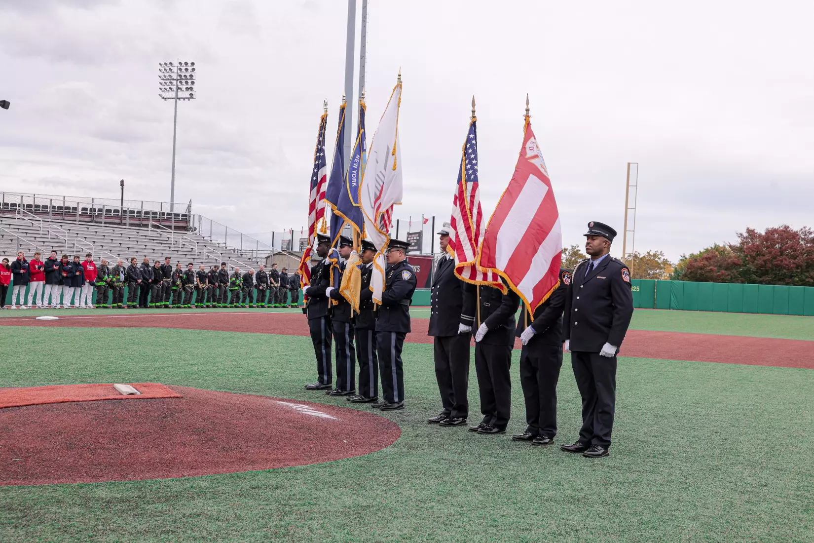 St. John's Baseball honoring the legacy of Michael Weinberg and Anthony Varvaro.