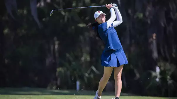 Lily Huynh is tied for seventh after round one at Callawassie Island Golf Club in Okatie, S.C.